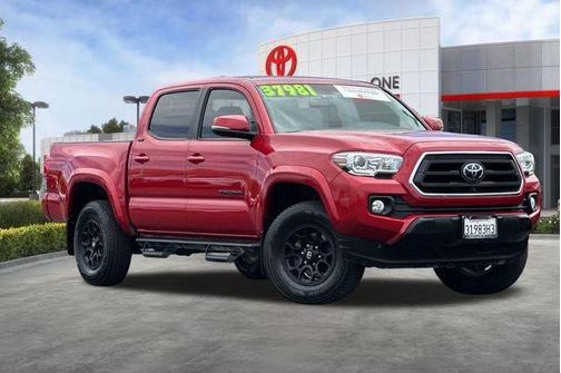 Barcelona Red Metallic 2021 Toyota Tacoma SR5