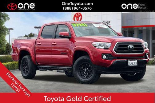 Barcelona Red Metallic 2021 Toyota Tacoma SR5