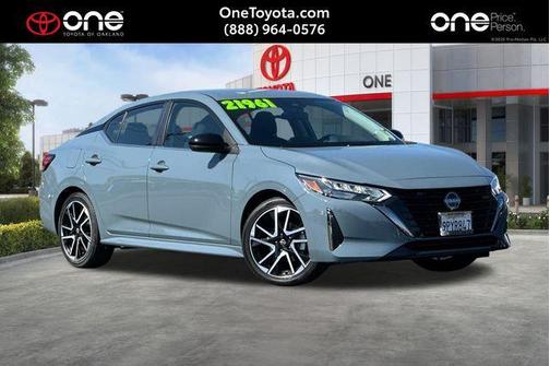 Gray 2025 Nissan Sentra SR