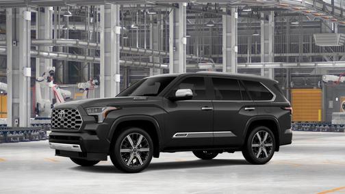 Gray 2026 Toyota Sequoia Capstone