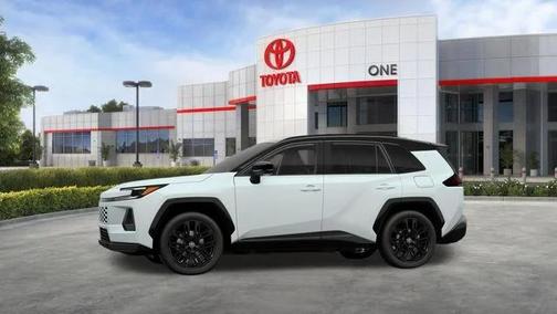 Wind Chill Pearl w/Black Roof 2026 Toyota RAV4 SE