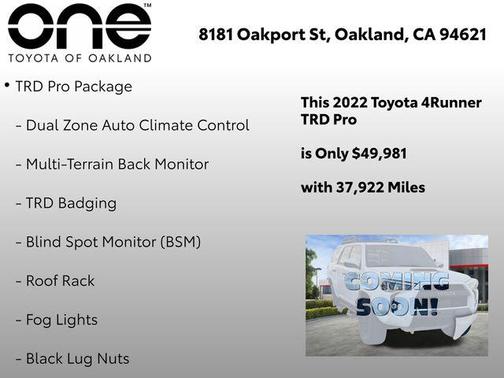 2022 Toyota 4Runner TRD Pro
