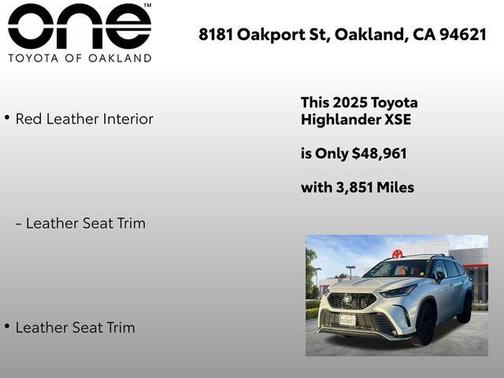 2025 Toyota Highlander XSE