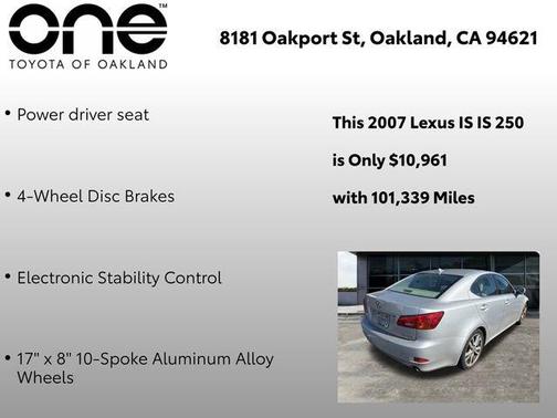 2007 Lexus IS 250 Base