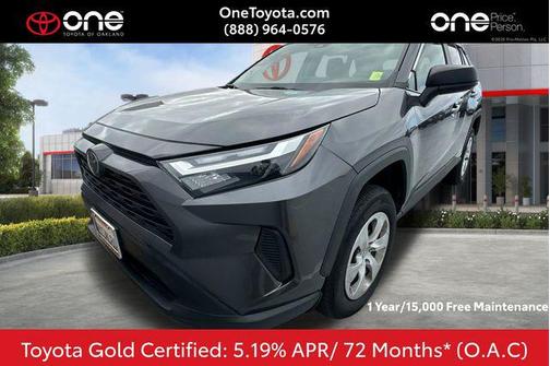 Magnetic Gray Metallic 2024 Toyota RAV4 LE