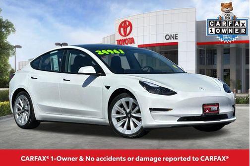 Pearl White Multi-Coat 2021 Tesla Model 3 Standard Range Plus