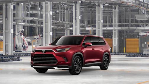 Gray 2026 Toyota Grand Highlander Hybrid Platinum MAX