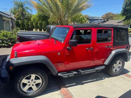 Firecracker Red Clearcoat 2016 Jeep Wrangler Unlimited Sport