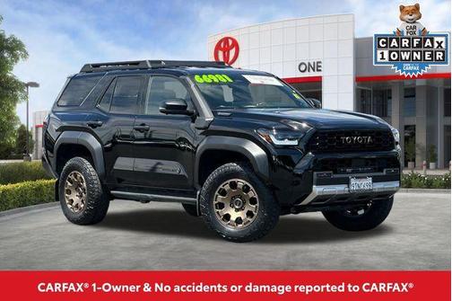 Black 2025 Toyota 4Runner Hybrid Trailhunter