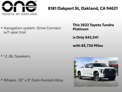 2022 Toyota Tundra Platinum