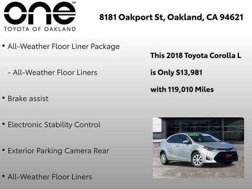 2018 Toyota Corolla L