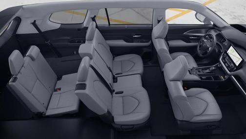 Blue 2026 Toyota Grand Highlander Hybrid XLE