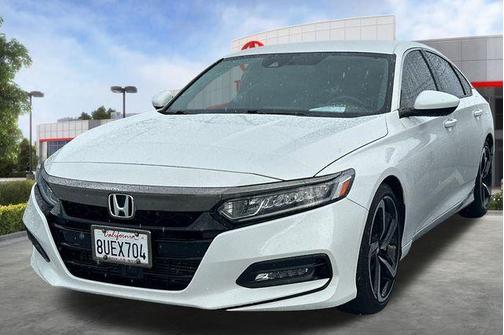 Platinum White Pearl 2019 Honda Accord Sport
