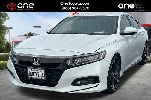 Platinum White Pearl 2019 Honda Accord Sport