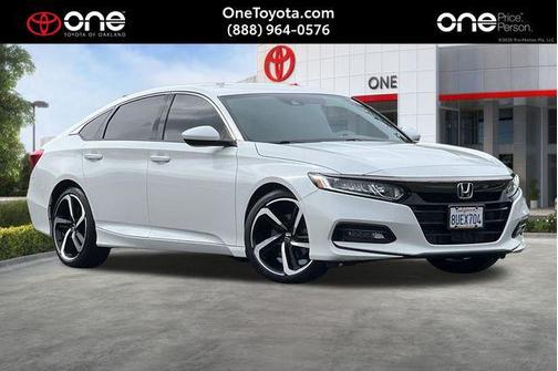 Platinum White Pearl 2019 Honda Accord Sport