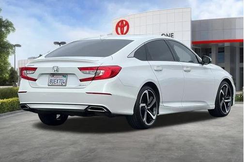 Platinum White Pearl 2019 Honda Accord Sport