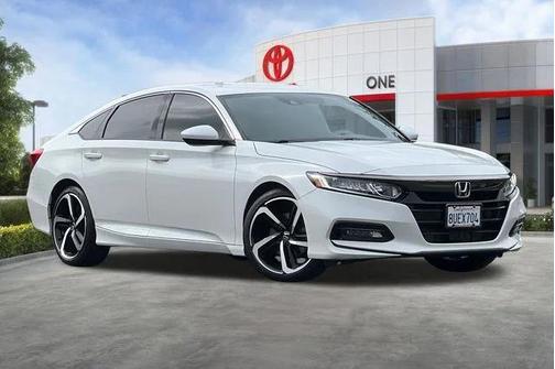 Platinum White Pearl 2019 Honda Accord Sport