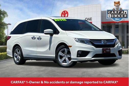 White Diamond Pearl 2018 Honda Odyssey EX-L