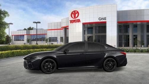 Midnight Black Metallic 2026 Toyota Camry Nightshade