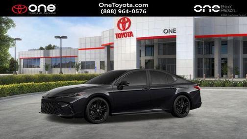 Midnight Black Metallic 2026 Toyota Camry Nightshade