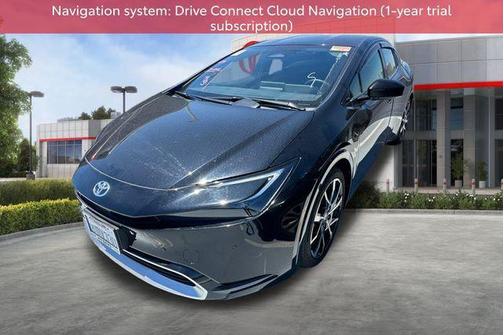 Midnight Black Metallic 2025 Toyota Prius Plug-In Hybrid XSE
