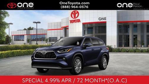 Blueprint 2026 Toyota Highlander Hybrid Platinum