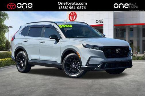 Urban Gray 2025 Honda CR-V Hybrid Sport AWD