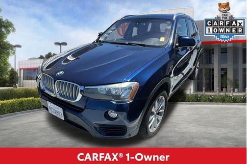 Deep Sea Blue Metallic 2016 BMW X3 xDrive28d