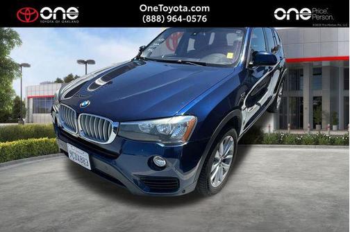 Deep Sea Blue Metallic 2016 BMW X3 xDrive28d