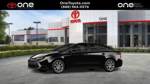 Midnight Black Metallic 2026 Toyota Corolla LE