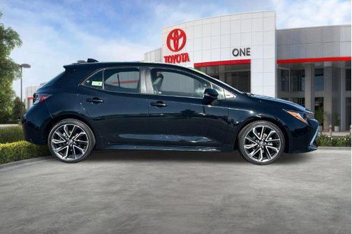 Midnight Black Metallic 2021 Toyota Corolla XSE