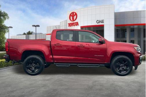 Cherry Red Tintcoat 2021 Chevrolet Colorado LT