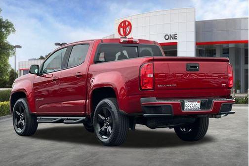 Cherry Red Tintcoat 2021 Chevrolet Colorado LT