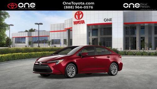 Ruby Flare Pearl 2026 Toyota Corolla Hybrid XLE
