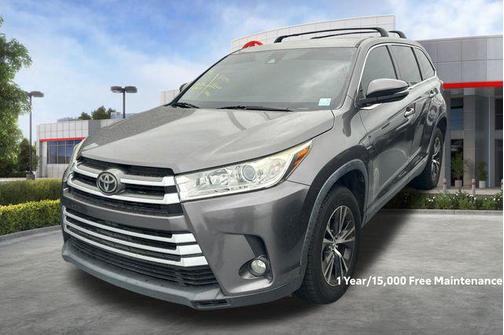 Predawn Gray Mica 2019 Toyota Highlander LE Plus