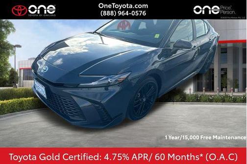 Underground 2025 Toyota Camry SE