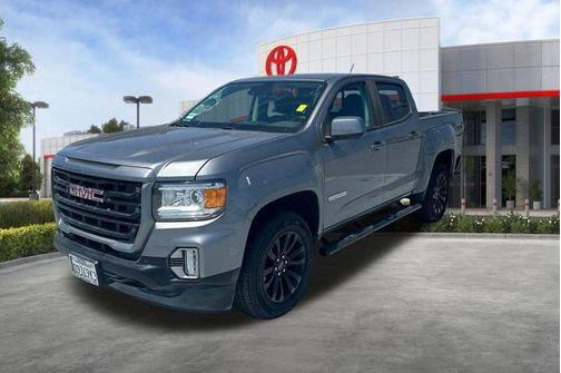 Satin Steel Metallic 2022 GMC Canyon Elevation