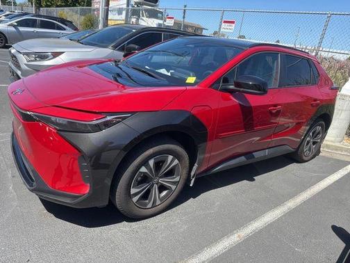 Supersonic Red 2024 Toyota bZ4X XLE