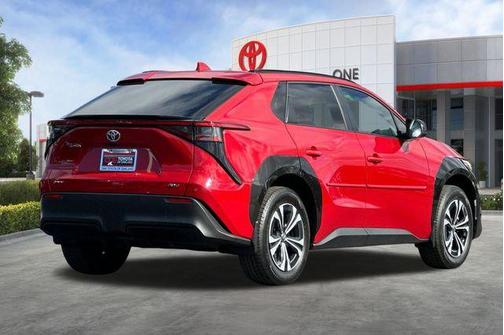 Supersonic Red 2024 Toyota bZ4X XLE