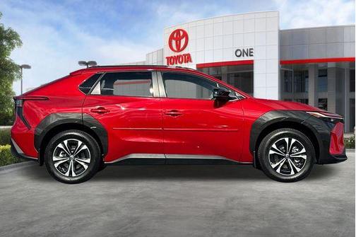 Supersonic Red 2024 Toyota bZ4X XLE