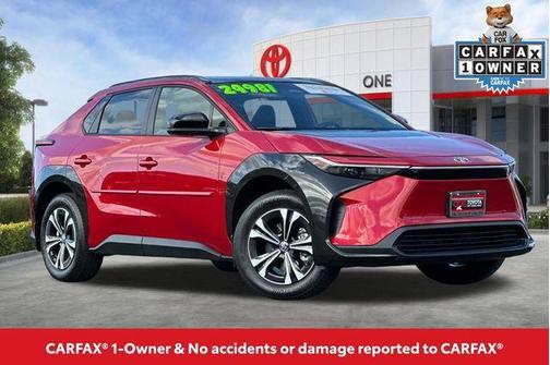 Supersonic Red 2024 Toyota bZ4X XLE