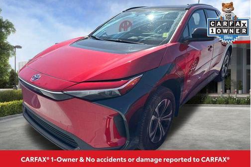 Supersonic Red 2024 Toyota bZ4X XLE