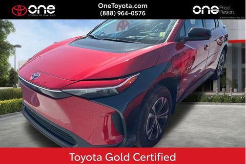 Supersonic Red 2024 Toyota bZ4X XLE