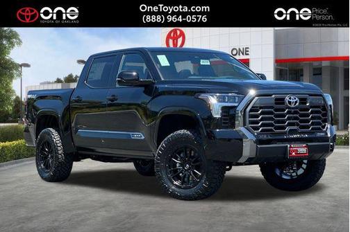Midnight Black Metallic 2026 Toyota Tundra Platinum