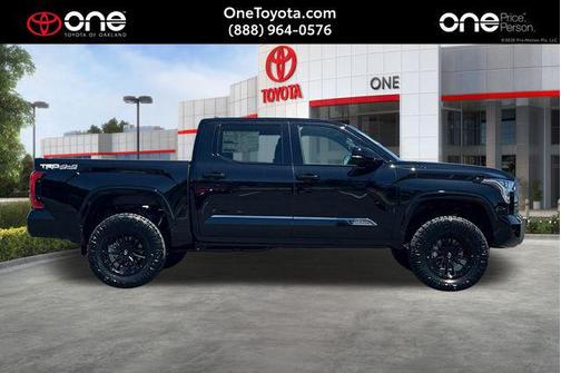 Midnight Black Metallic 2026 Toyota Tundra Platinum
