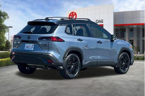 Celestite/Jet Black 2024 Toyota Corolla Hybrid L