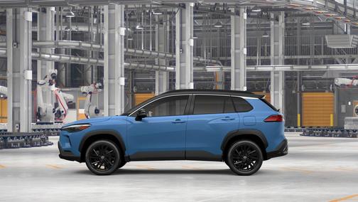 Blue 2026 Toyota Corolla Hybrid SE