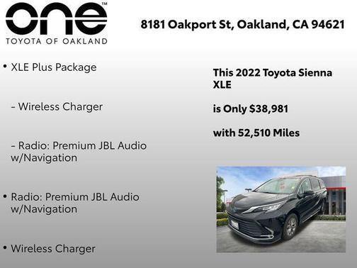 2022 Toyota Sienna XLE