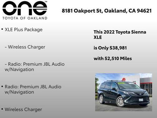 2022 Toyota Sienna XLE