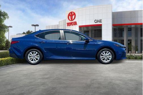 Blue 2025 Toyota Camry LE